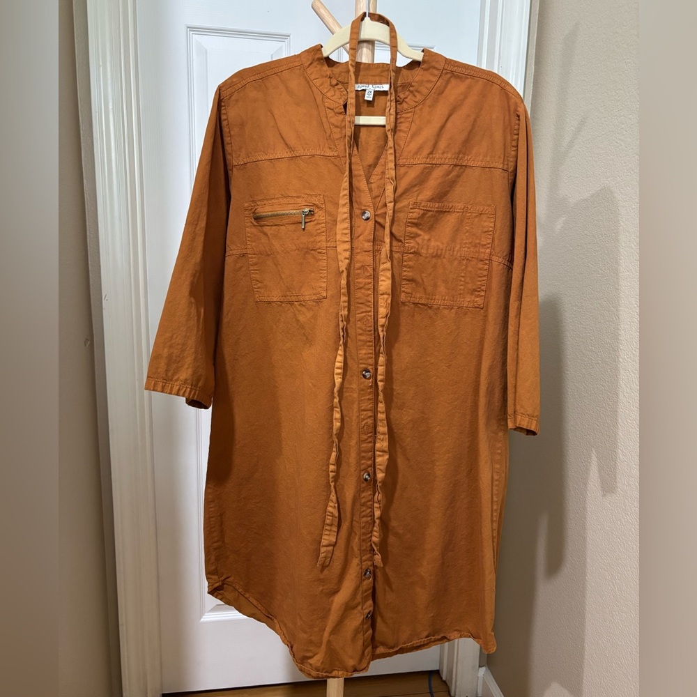 Elegant Tan Trench Coat